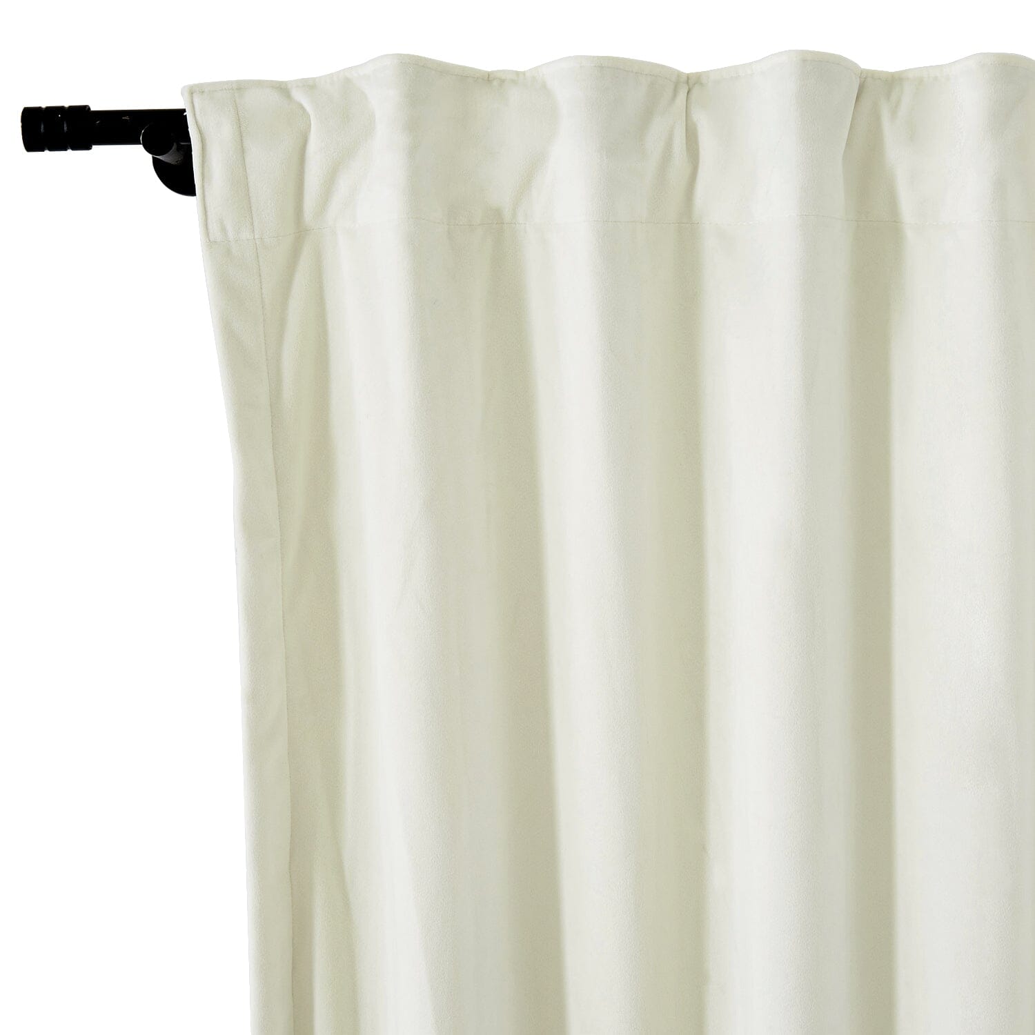 Plushy Velvet Curtain Soft Top