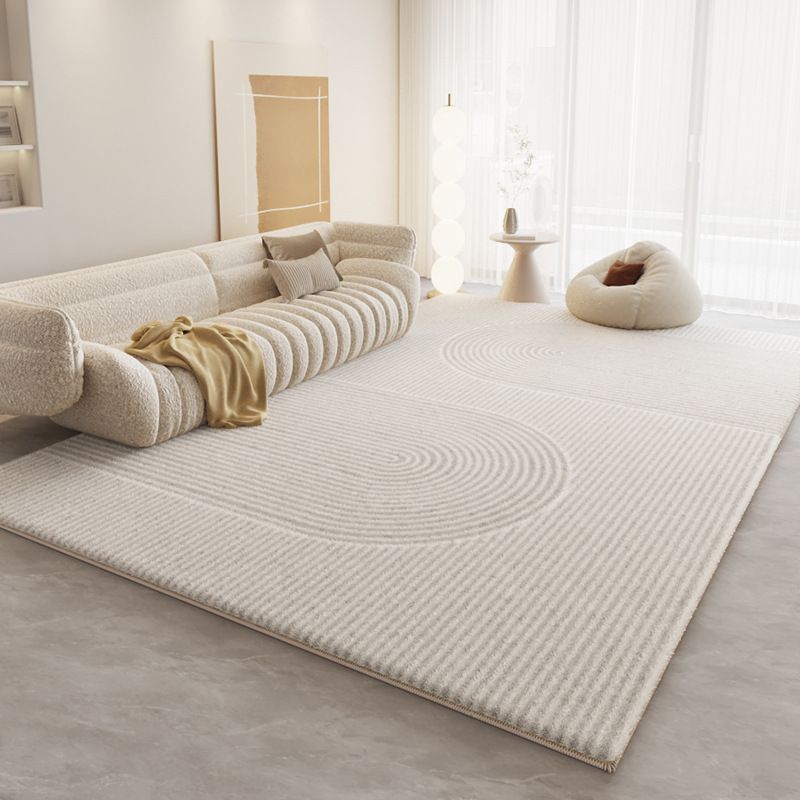 Pleasant Afternoon Simple and Thick Imitation Cashmere Living Room Rugs