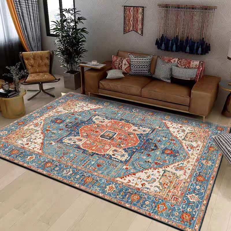 Sunshine Garden Vintage Crystal Plush Rugs Living  Room/ Bedroom