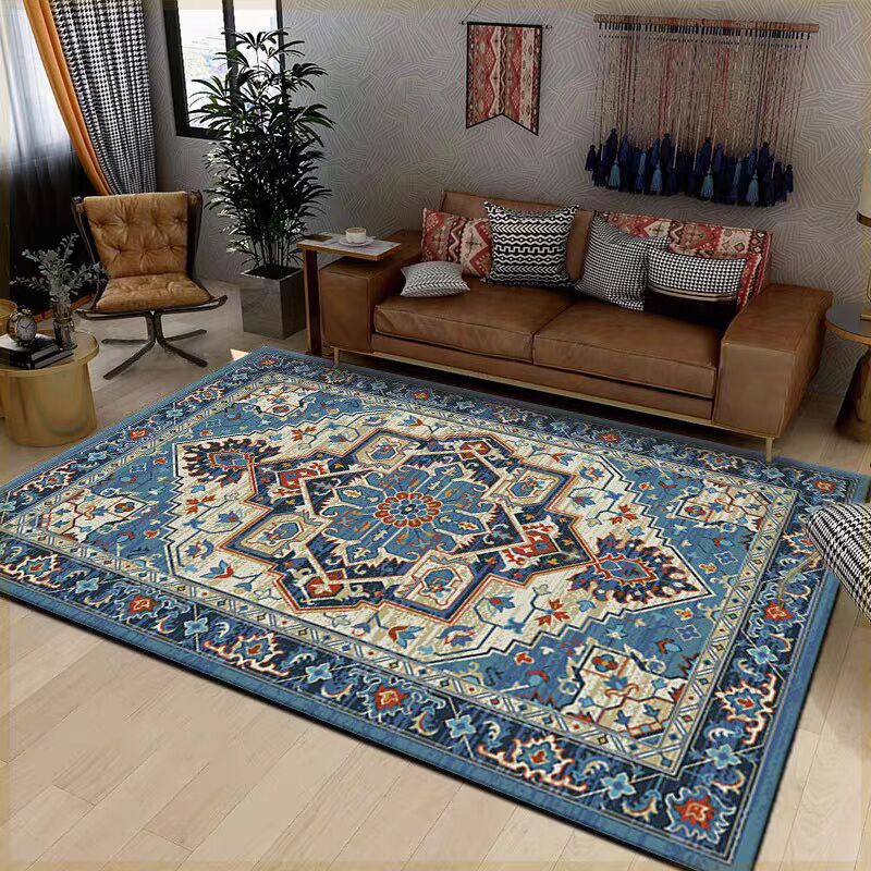 Sunshine Garden Vintage Crystal Plush Rugs Living  Room/ Bedroom