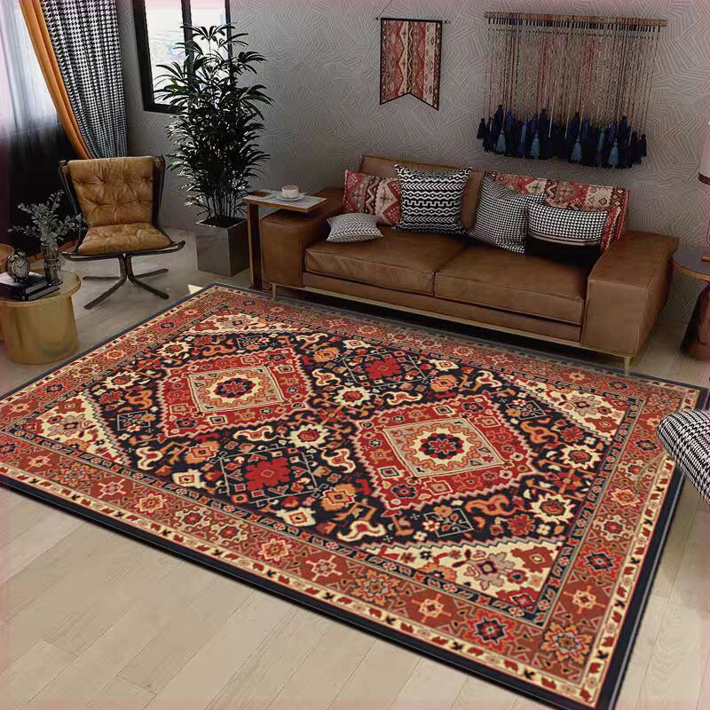 Sunshine Garden Vintage Crystal Plush Rugs Living  Room/ Bedroom