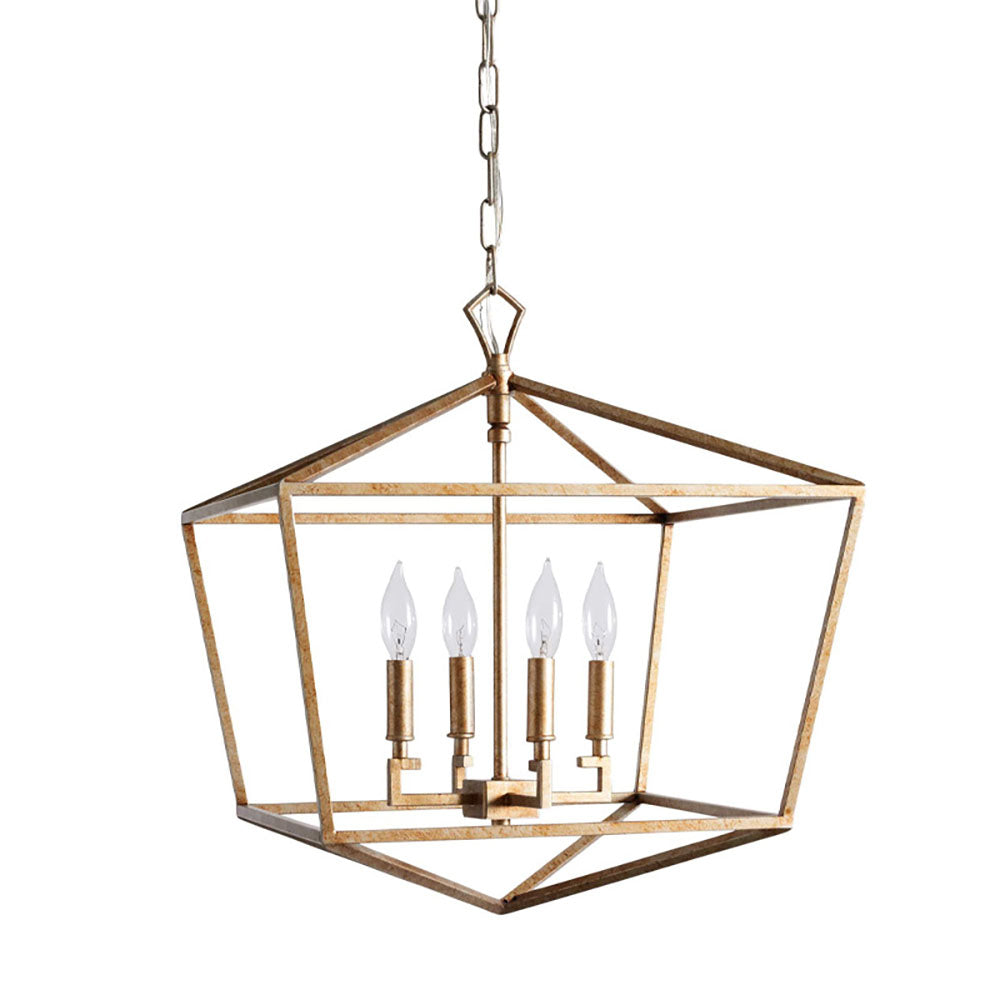 Alessio Design Pendant Light Black/Brass/Grey Metal Bedroom/Living Room