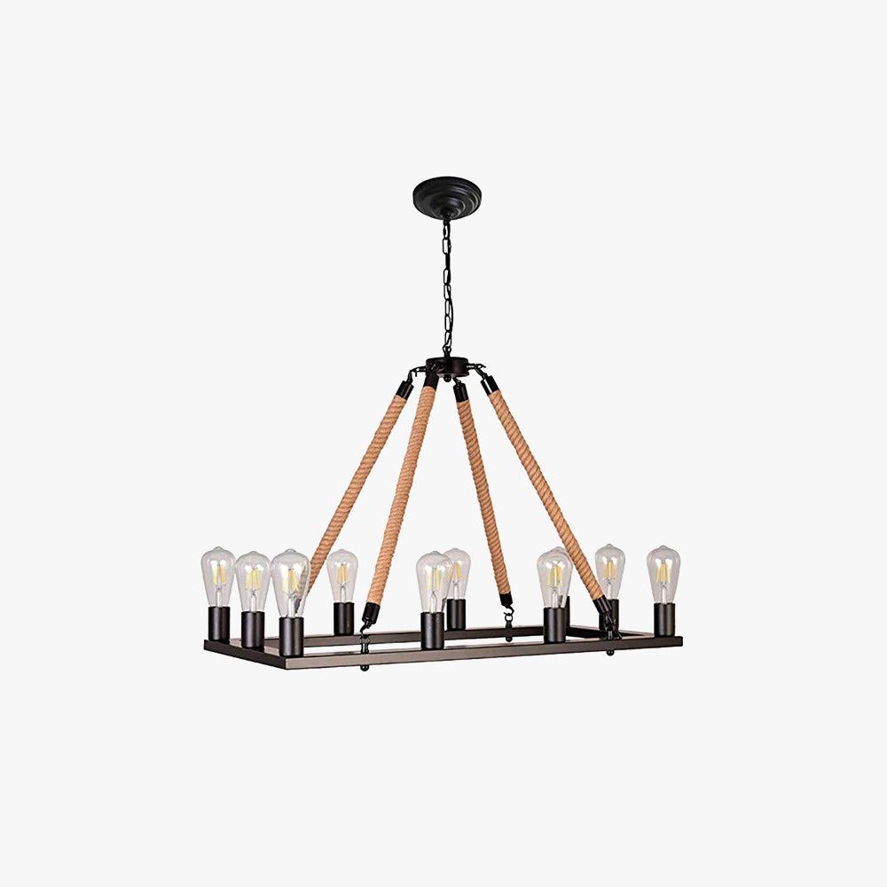 Epoch Design LED Vintage Industrial Pendant Light Metal Restaurant Bar