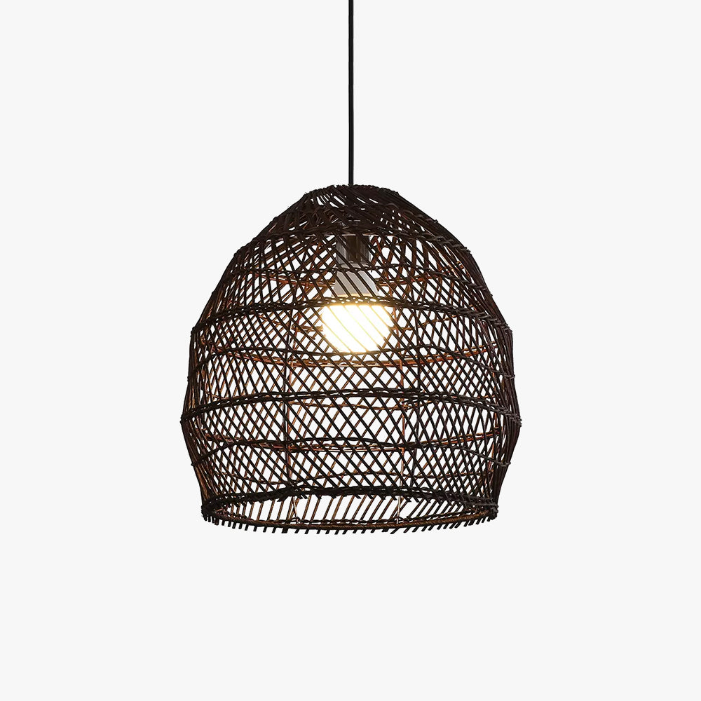 Muto Design Retro LED Pendant Light Black/Wood Wood Bedroom/Living Room/Study Room/Hall
