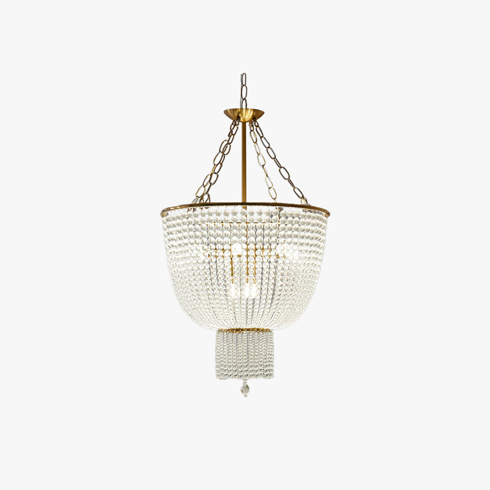 Alessio Modern LED Chandelier Gold Crystal Living Room/Bedroom