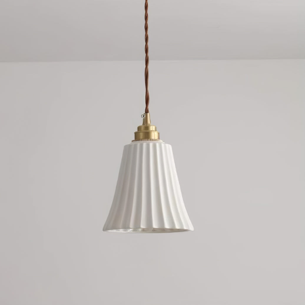 Trumpet Ceramic Pendant Light