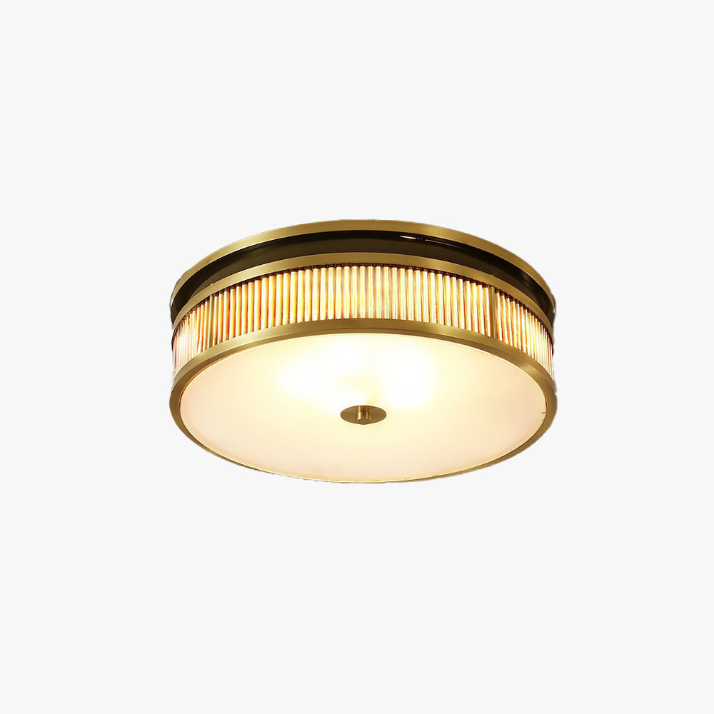 Alessio Retro Flush Mount Ceiling Light Living Room Bedroom