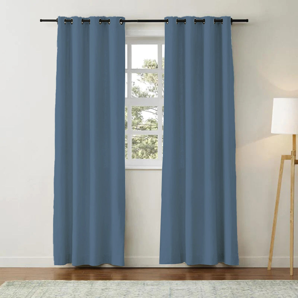 Aira Linen Cotton Curtain Grommet