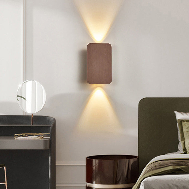 Ozawa Modern Square Indoor Wall Lamp Metal/Acrylic Bedroom/Living Room