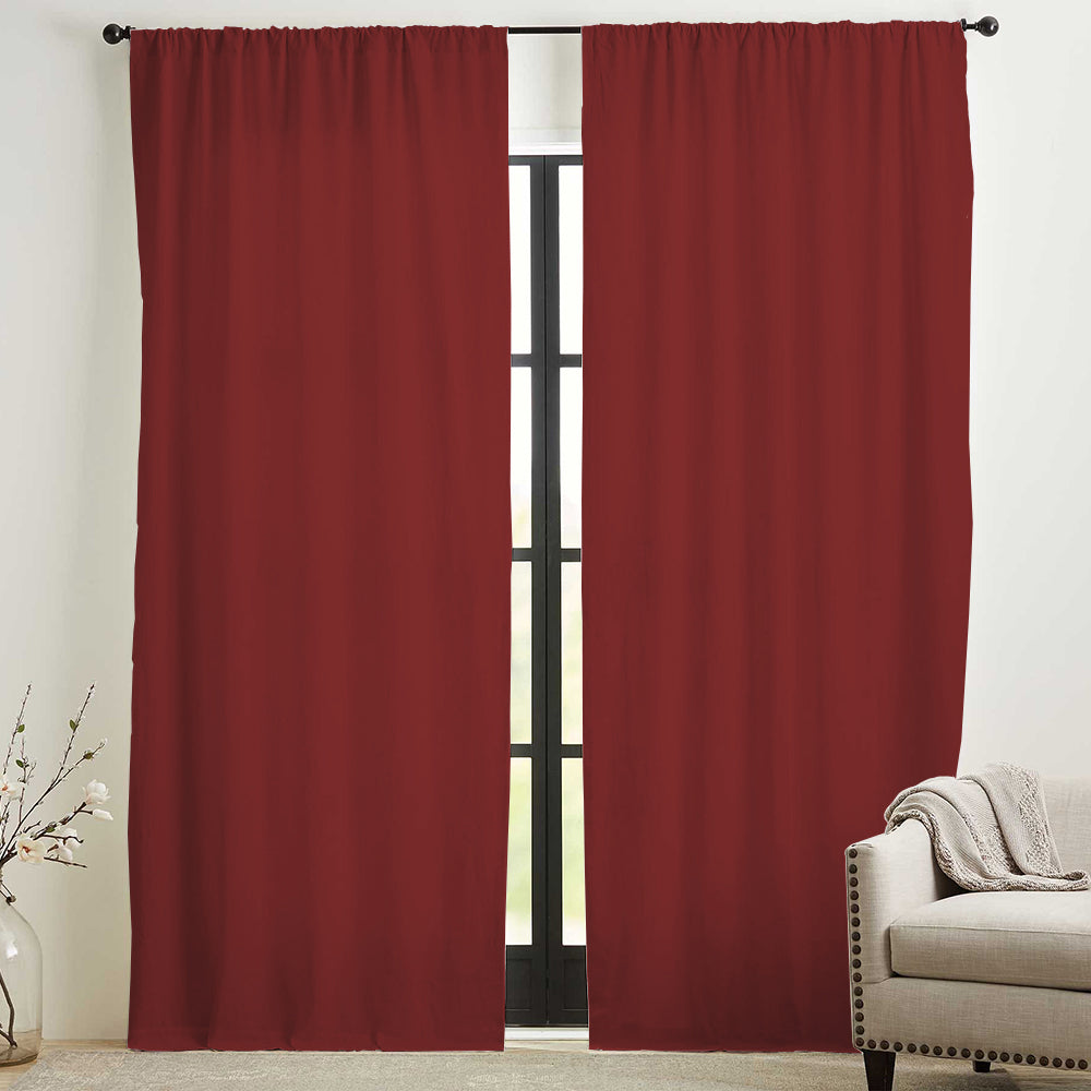 Skyler Linen Blackout Curtain Soft Top