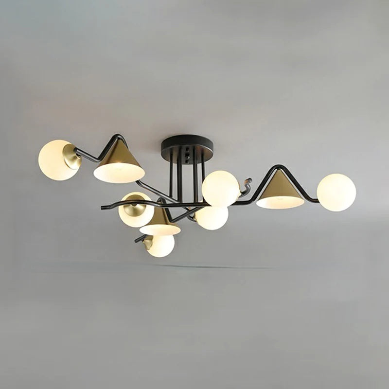 Weiss Design LED Flush Mount Ceiling Light Bedroom/Living Room