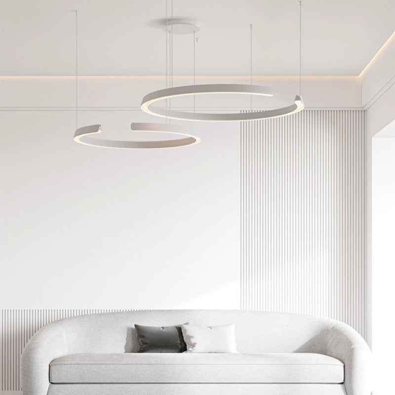 Edge Circle Pendant Light, LED, 4 Color