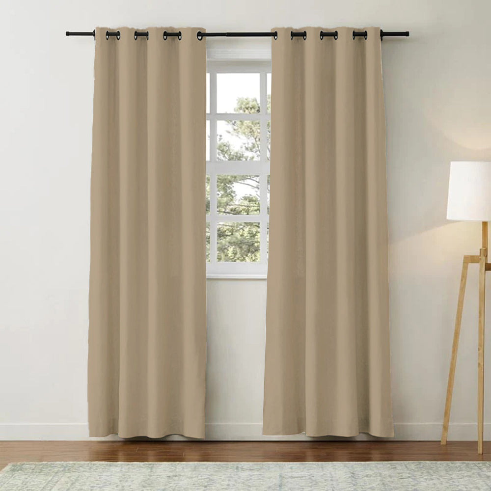 Aira Linen Cotton Curtain Grommet