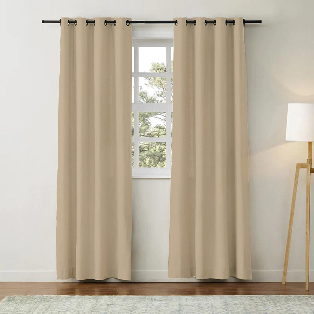 Aira Linen Cotton Curtain Grommet