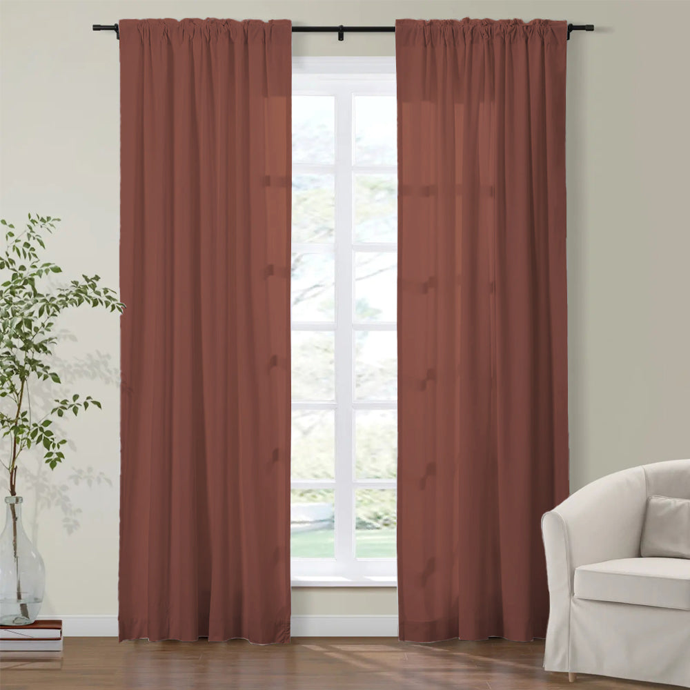 Plushy Velvet Curtain Soft Top