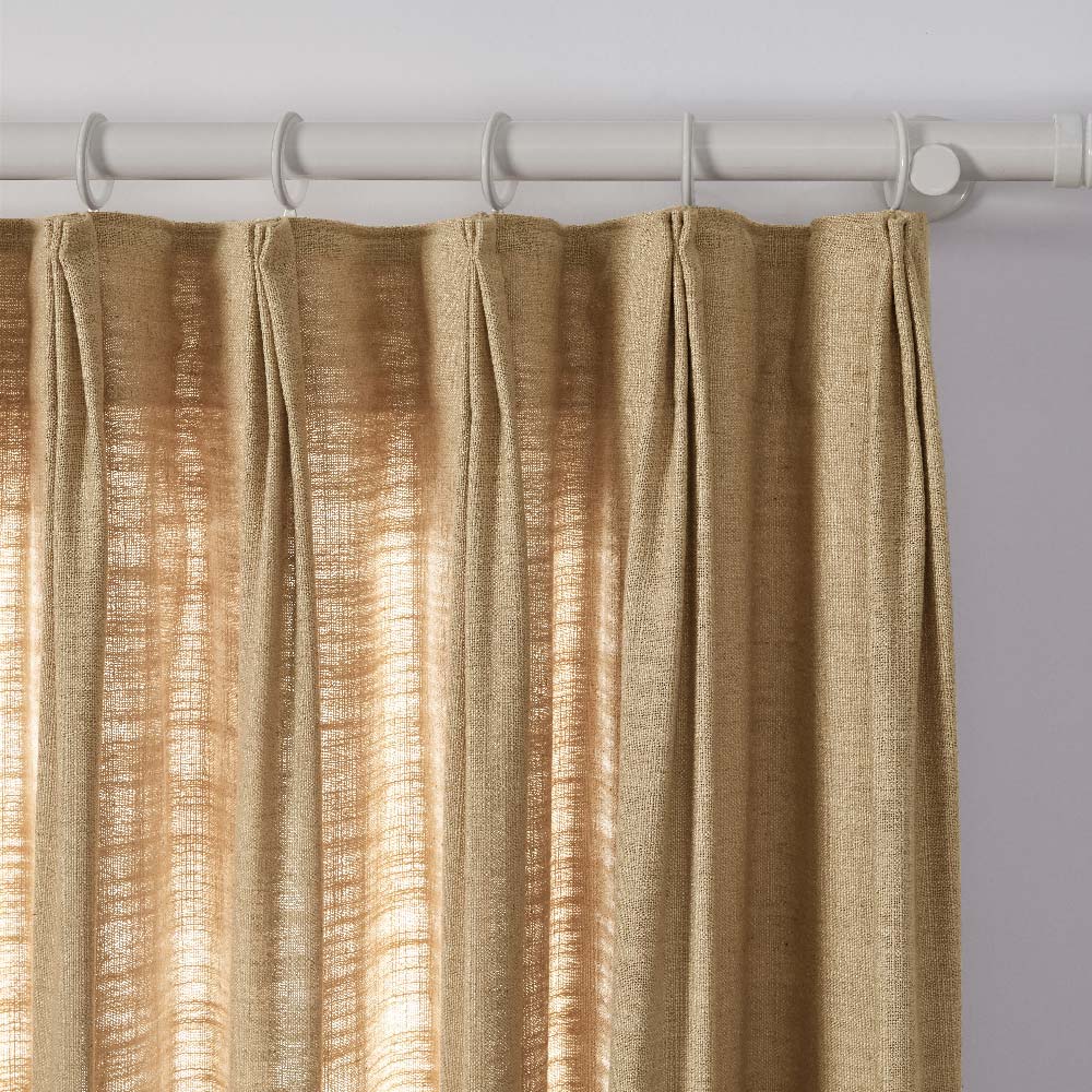 Loomy Linen Drape Pleated