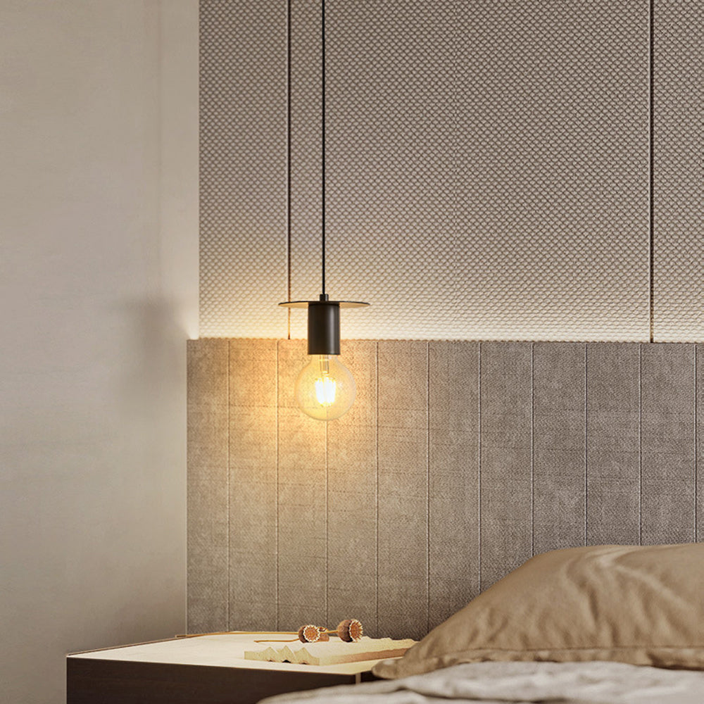 Hailie Modern Simple Luxury Pendant Light Copper Walnut Bedroom/Dining Room