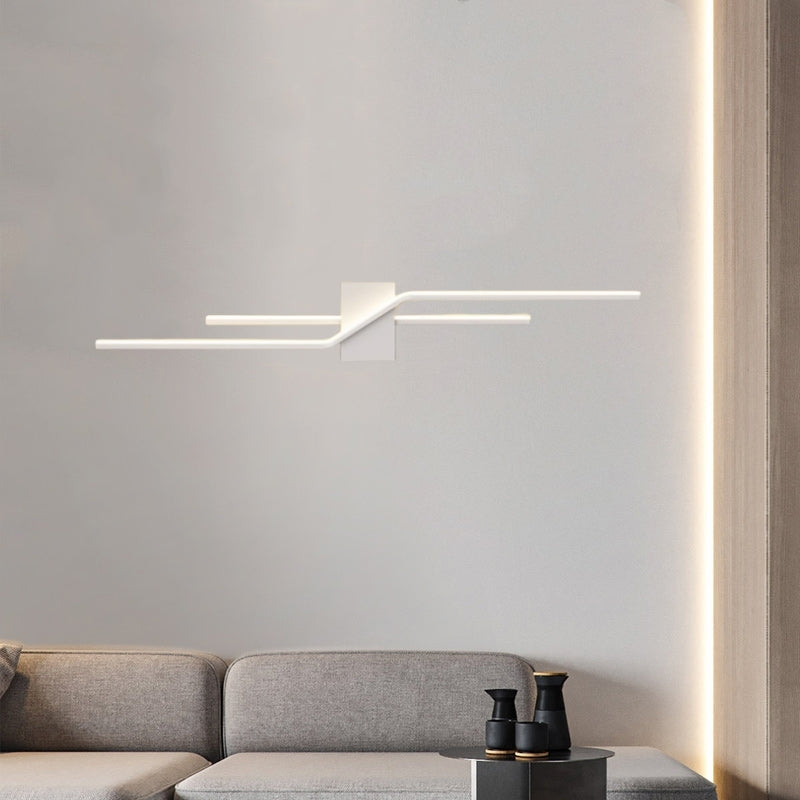 Alana Minimalist Linear Metal Vanity Wall Light