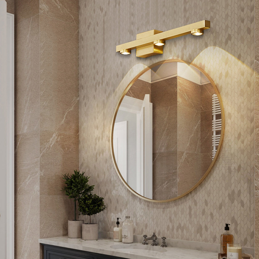 Freja Liner Simple Mirror Cascade Illumination Mirror & Wall Lamp