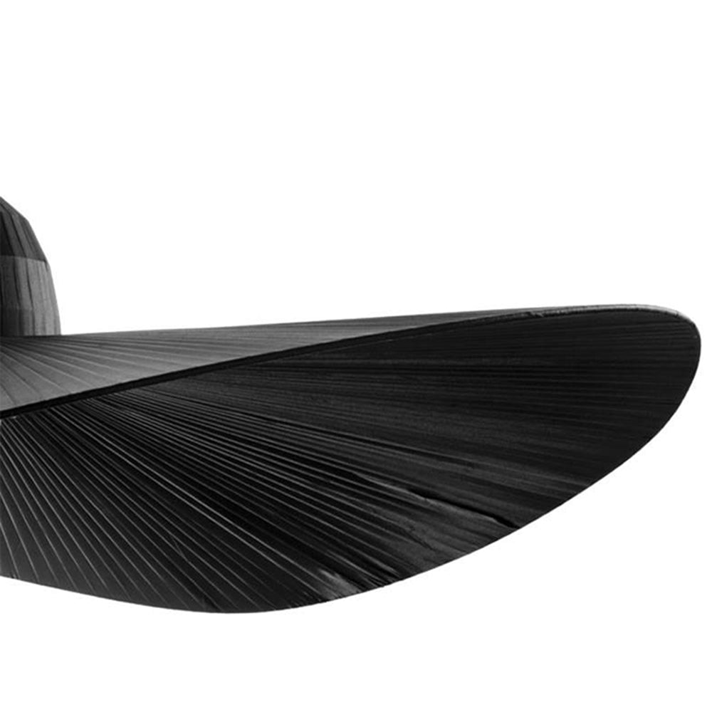 Renée Modern Woven Wide-Brimmed Hat Shape Metal/Fabric Pendant Light, Black/White