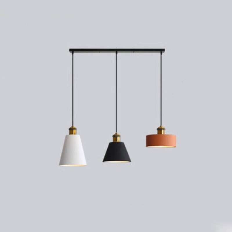 Morandi Art Deco Minimalist Monochrome Pendant Light