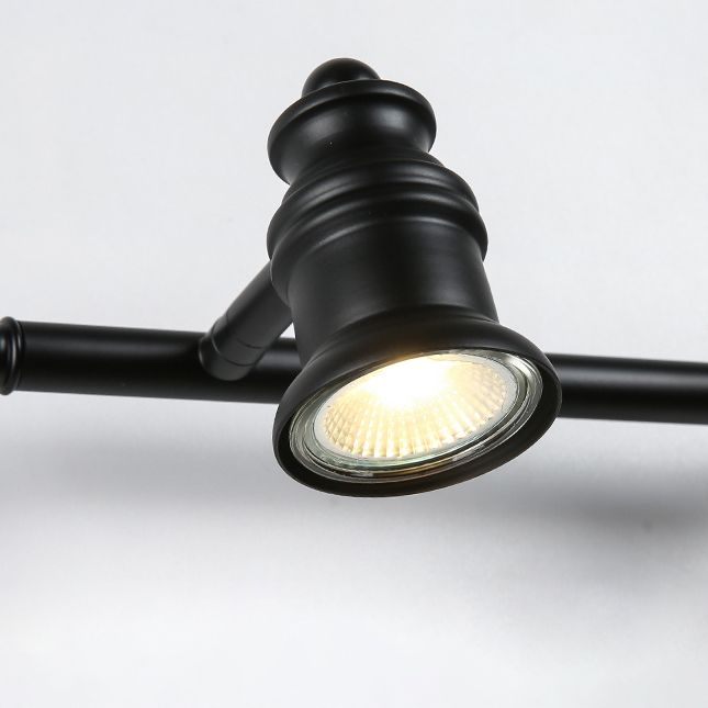 Alessio Modern Bell-shaped Metal Wall Lamp, Black