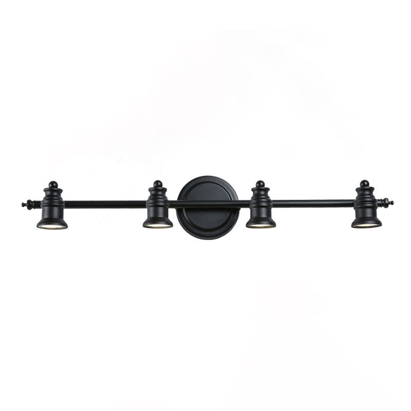 Alessio Modern Bell-shaped Metal Wall Lamp, Black