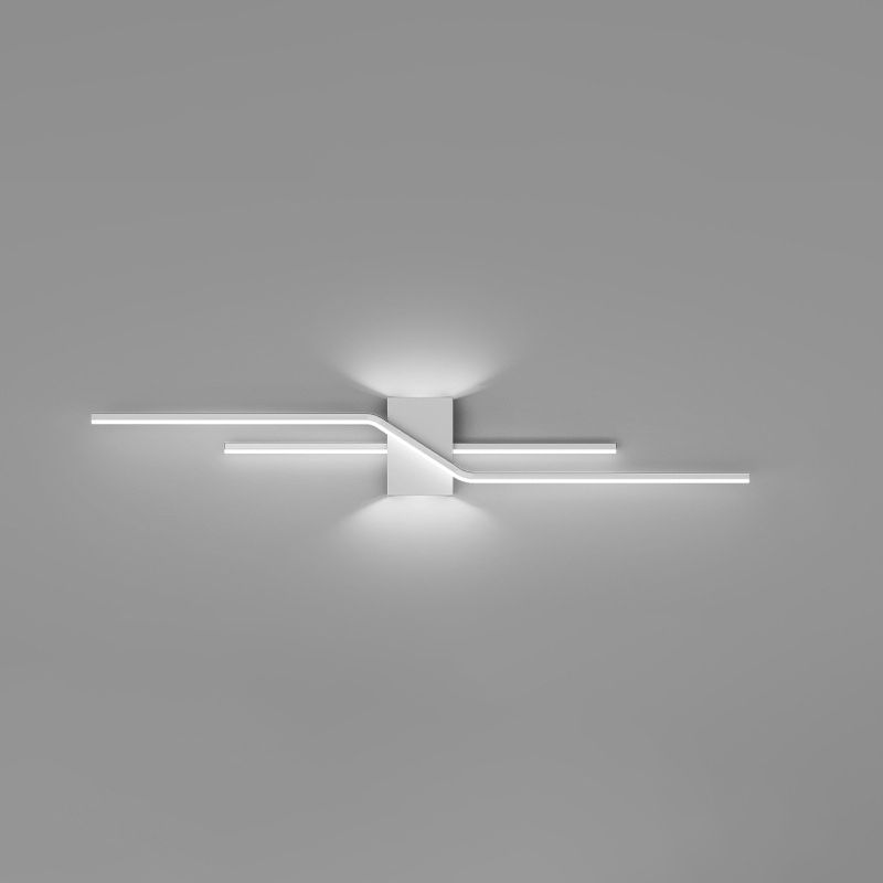 Alana Minimalist Linear Metal Vanity Wall Light