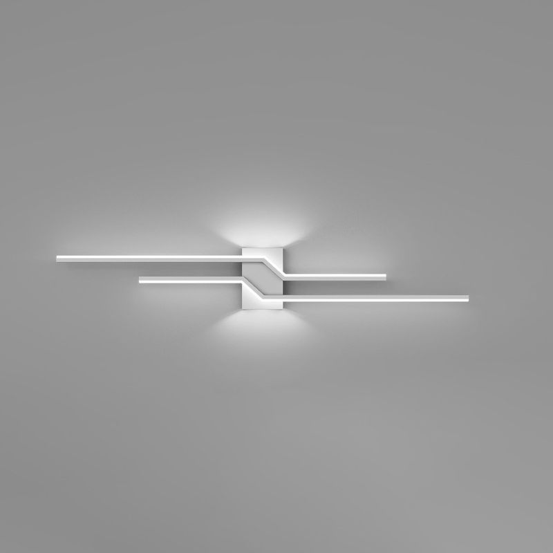 Alana Minimalist Linear Metal Vanity Wall Light