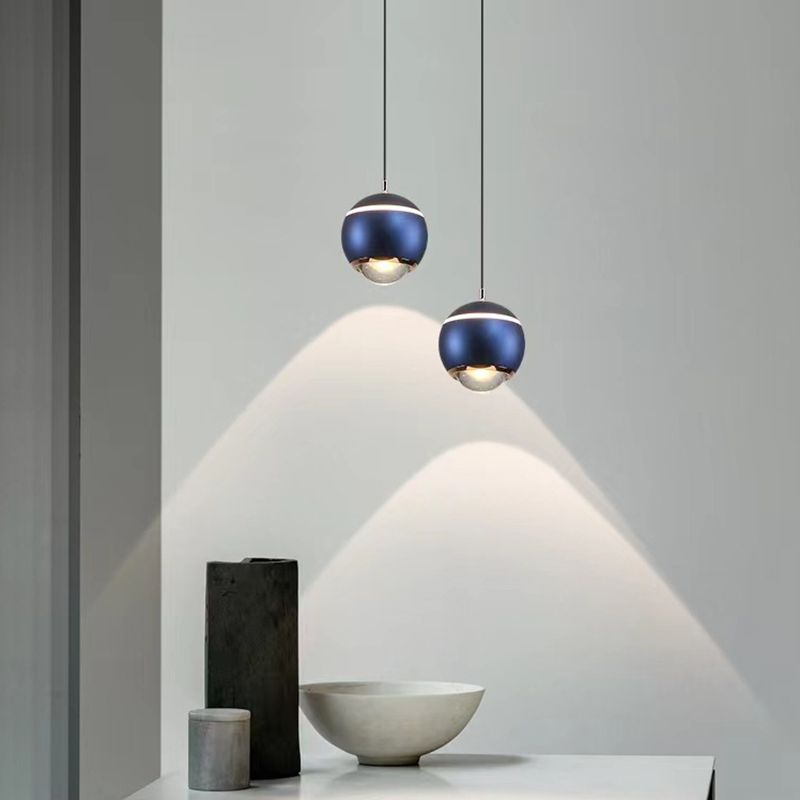 Valentina Modern Round LED Pendant Light, Kitchen Island