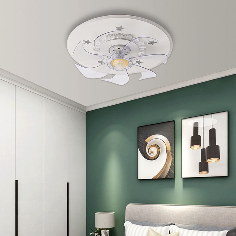 Minori Ceiling Fan with Light, 5 Style, DIA 16"/19"