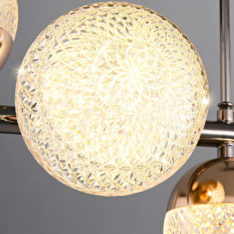 Valentina Glass Modern Bubbles Pendant Light