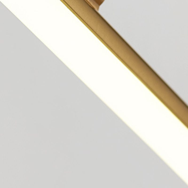 Eryn Modern Linear Vanity Wall Lamp, Gold, Bathroom