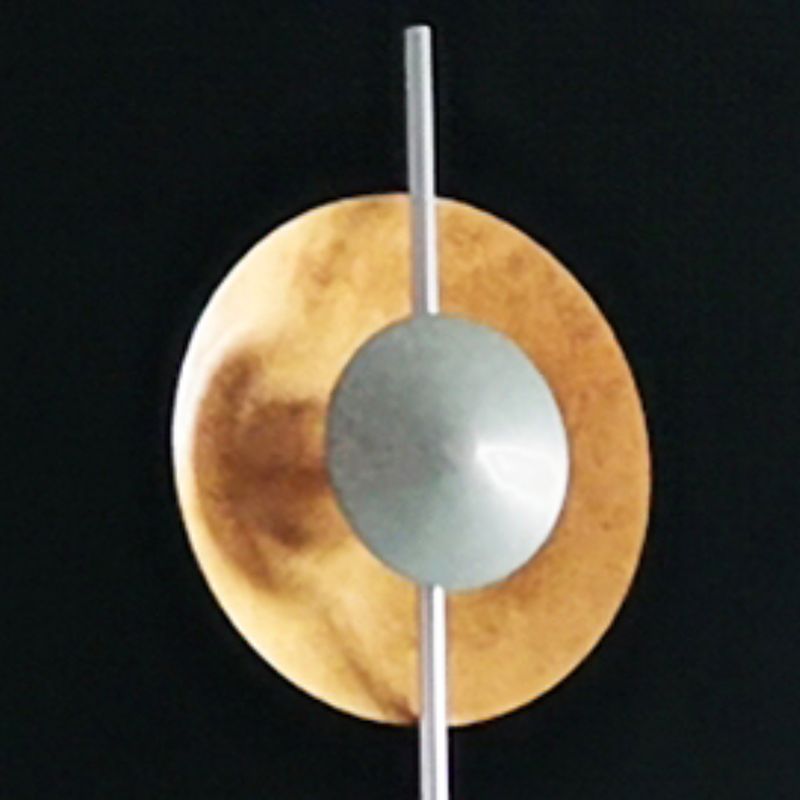 Salgado Industrial Semicircle Metal Floor Lamp