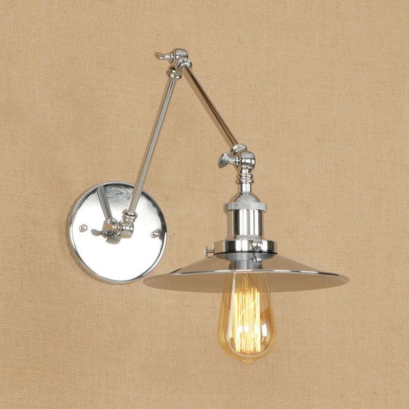 Alessio Vintage Adjustable Wall Lamp, Bedroom