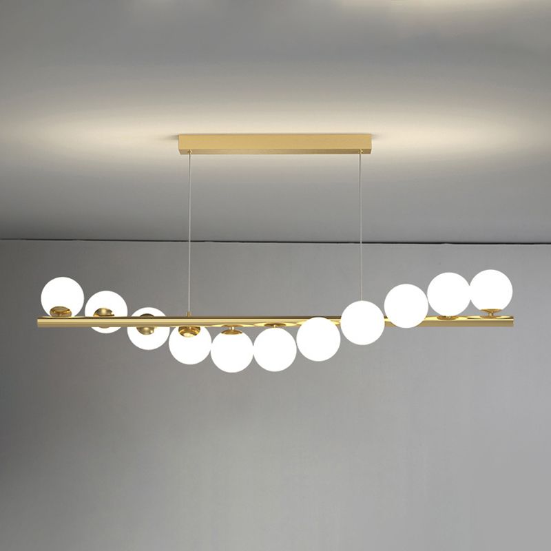 Valentina Nordic Linear LED Pendant Light, 7/9/11 Heads