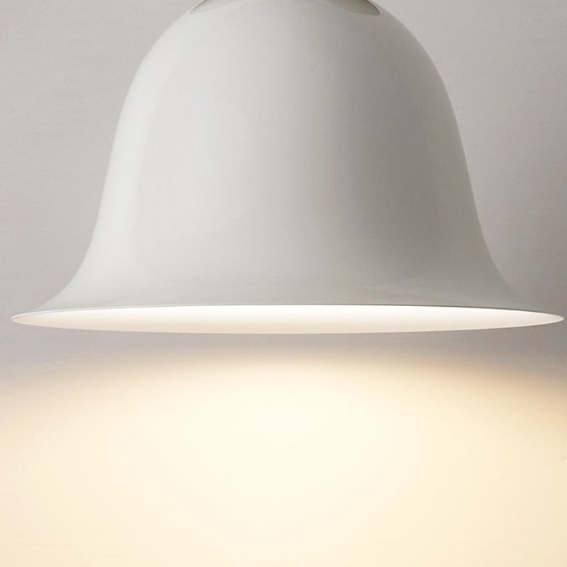 Carins Bell-Shaped White LED Pendant Light