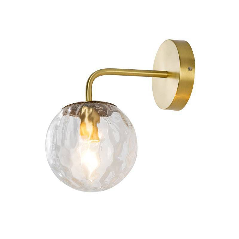 Valentina Vanity LED Wall Lamp, Black/Gold