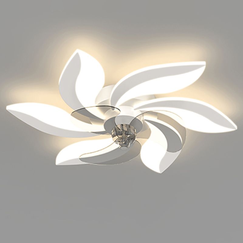 Hana Ceiling Fan with Light, 3 Color, L 26"/27"/31"