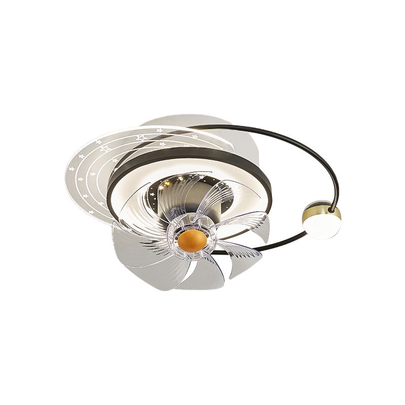 Madina Ceiling Fan with Light, 6 Style, 22"/24"