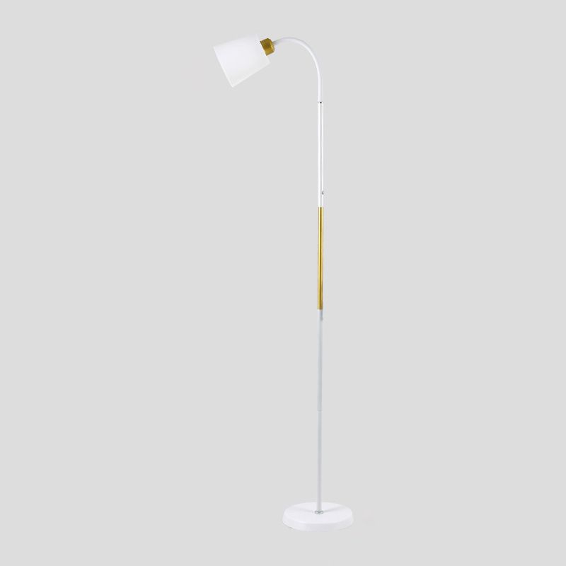 Morandi Modern Simple Floor Lamp, Metal, Black/White