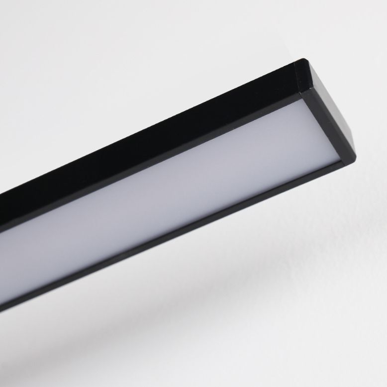 Edge Modern Linear/Square Mirror Front Vanity Metal LED Wall Lamp