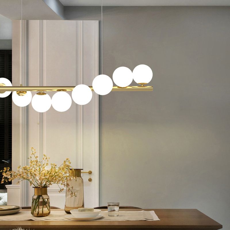 Valentina Nordic Linear LED Pendant Light, 7/9/11 Heads