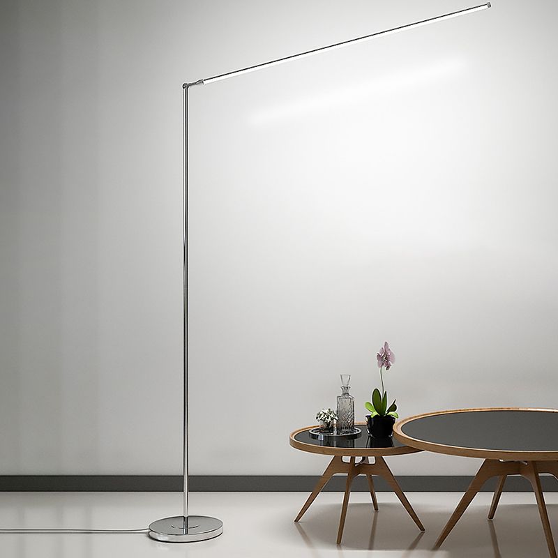 Louise Modern Steamline Minimalist linear Floor Lamp, 2 Color