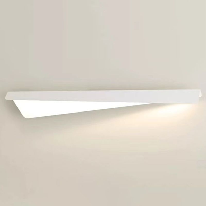 Leigh White Fold Vanity Wall Lamp