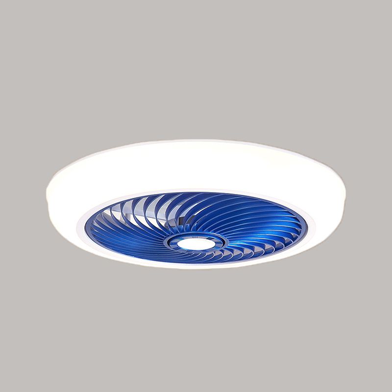 Morandi Ceiling Fan with Light, 5 Color, DIA 17.7"/19.6"
