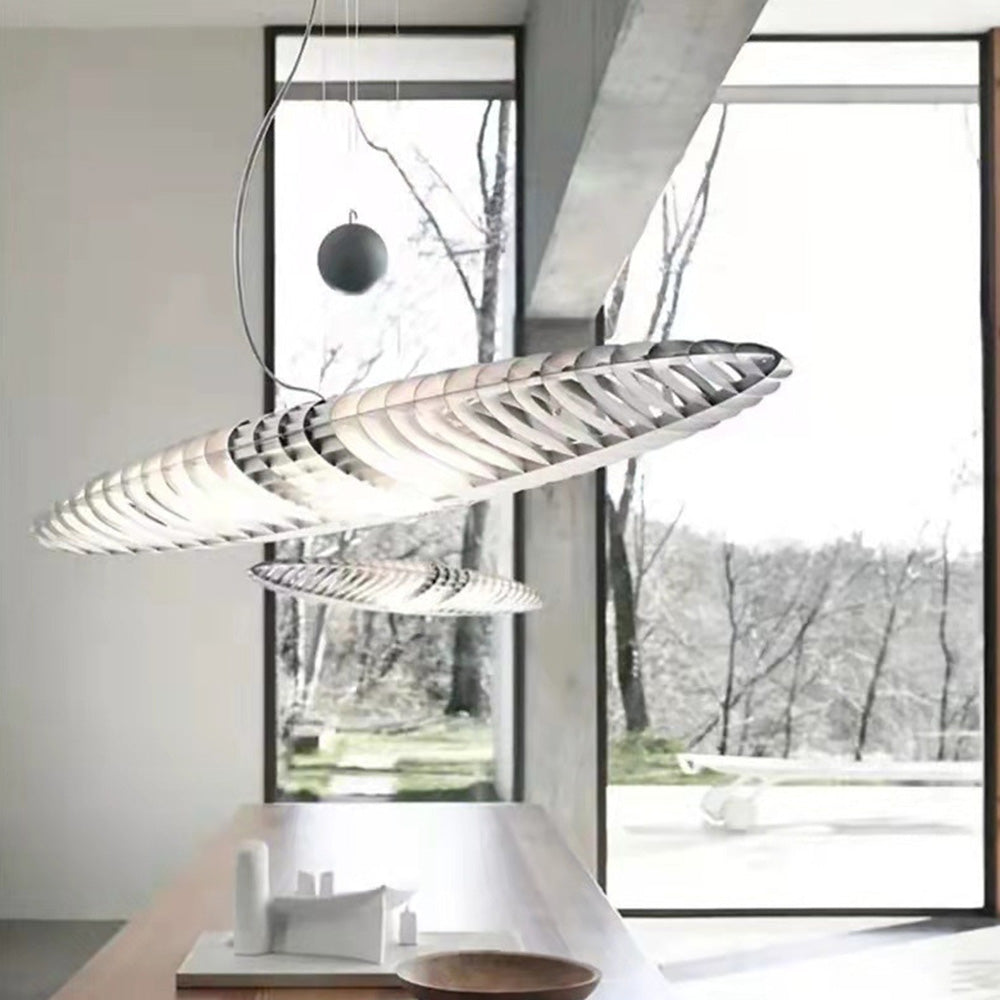 Eveline Modern Stainless Steel Pendant Light, 4 Color