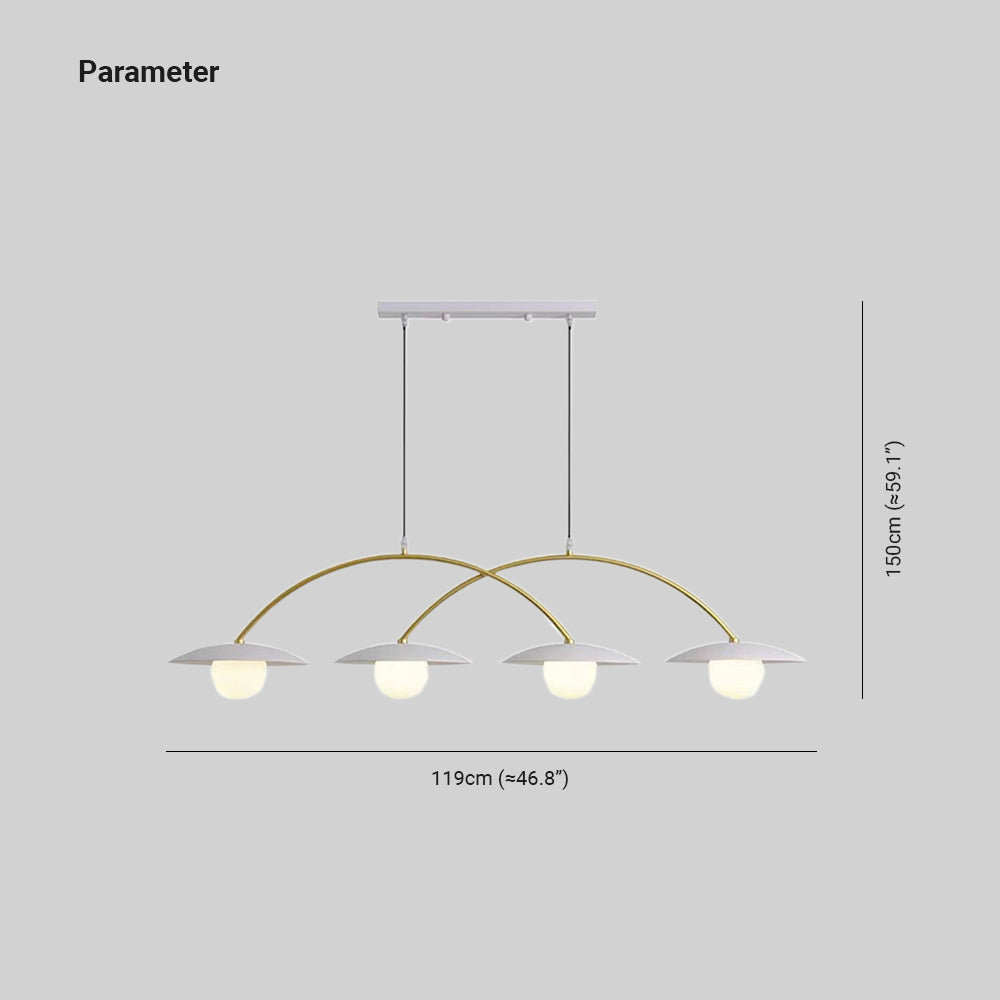 Carins Metal Cluster Pendant Light, 31.5"/46.8"