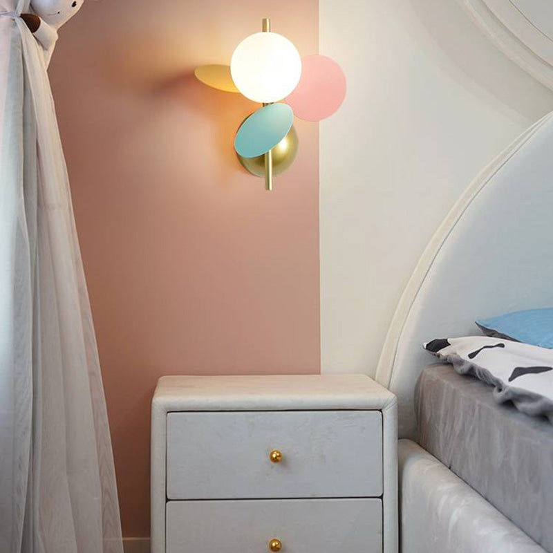 Jevon Petal Wall Lamp for Children's Room, 2 Colour