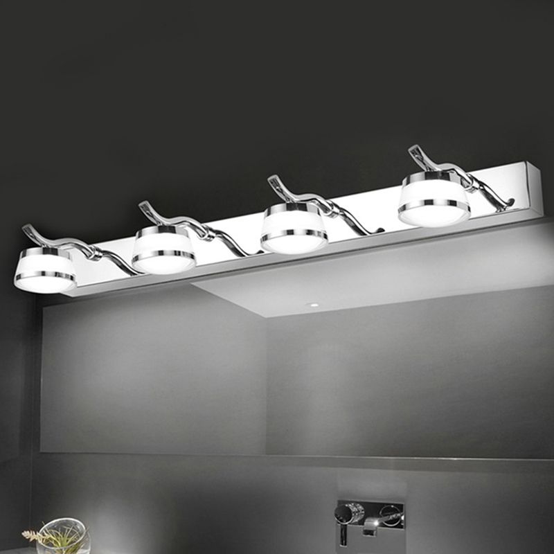 Leigh Modern Globe Vanity Wall Lamp, Bedroom/Bathroom